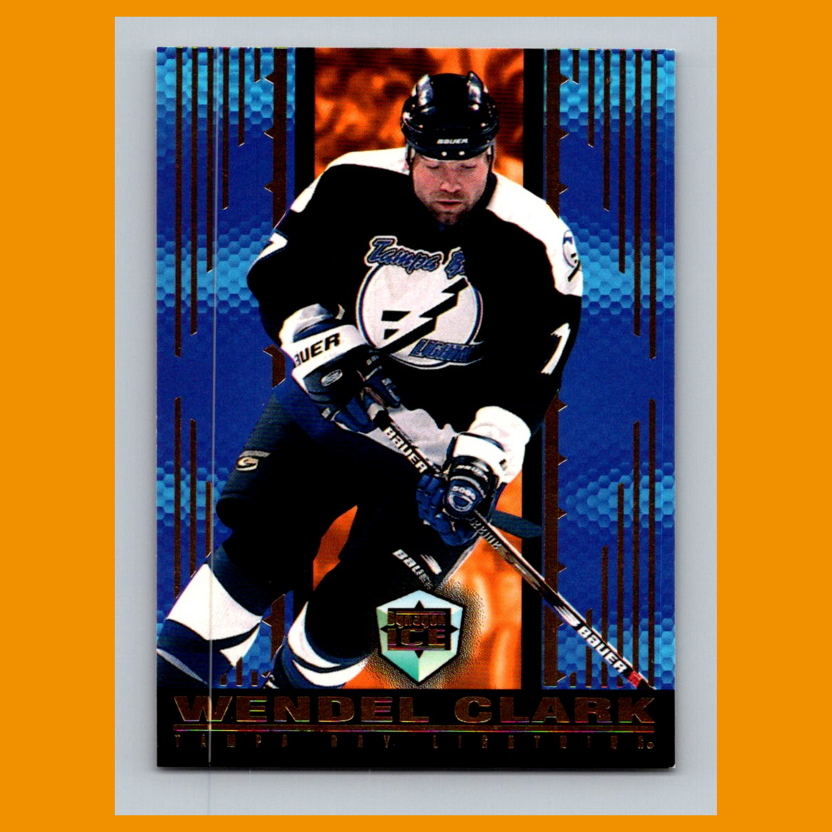 Wendel Clark #171 1998 Pacific Dynagon Ice Tampa Bay Lightning