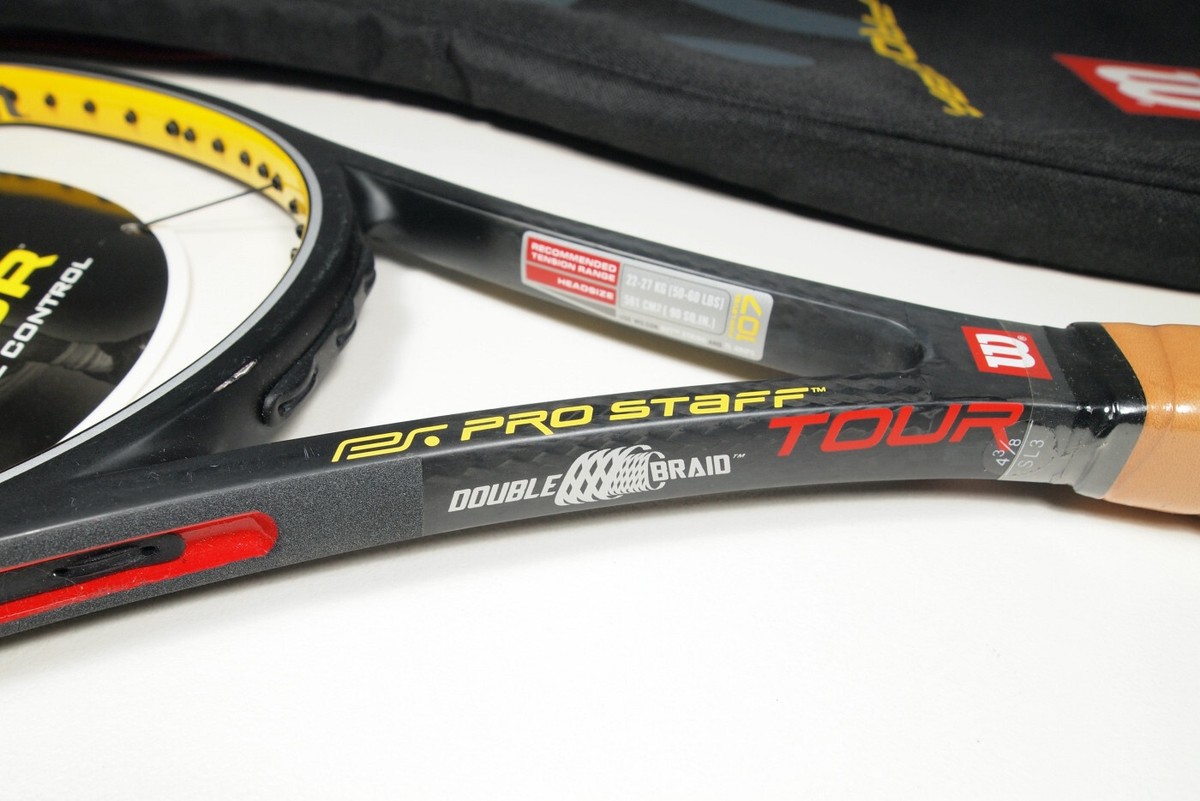 WILSON PRO STAFF TOUR 90 ROGER FEDERER 340g/12.0oz 4 3/8 SL3 EU3