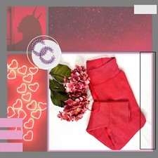 NWT Victoria's Secret PINK Active Thermal Leggings Red Size Large Comfy Cozy
