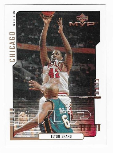 2000 Upper Deck MVP Elton Brand #22 card