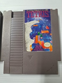 Tetris & R.C. Pro Am Authentic Nintendo NES Game Cartridges Only- Untested (w2-1