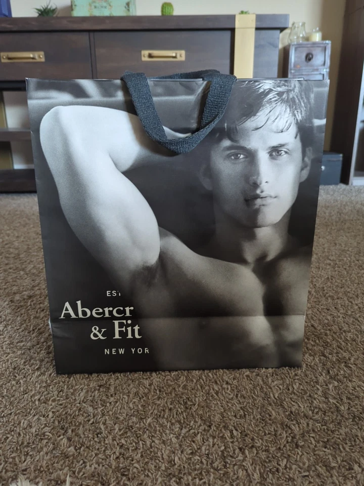 Bolso de compras vintage Abercrombie&Fitch Nueva York modelo para hacer Foto 3 de 4