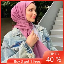 One Piece Hijab Amira Turban Scarf Women Muslim Head Wrap Headscarf Islamic Arab