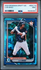 2024 BOWMAN DRAFT SAPPHIRE EDITION #BDC110 LUIS BAEZ PSA 9