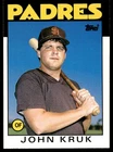 1986 Topps Traded John Kruk Rookie #56T