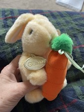 Gund Easter Bunny Rabbit With A Carrot Plush 7 Inches