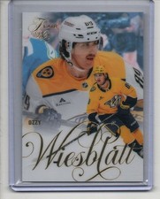 2025-26 Flair Hockey Ozzy Wiesblatt RC Base Card Nashville Predators  