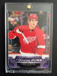 2023-24 Upper Deck Young Guns UD Canvas Hockey #C113 Simon Edvinsson