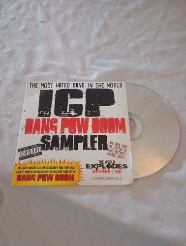 Insane Clown Posse - Bang Pow Boom Sampler CD psychopathic records twiztid icp - Picture 2 of 2