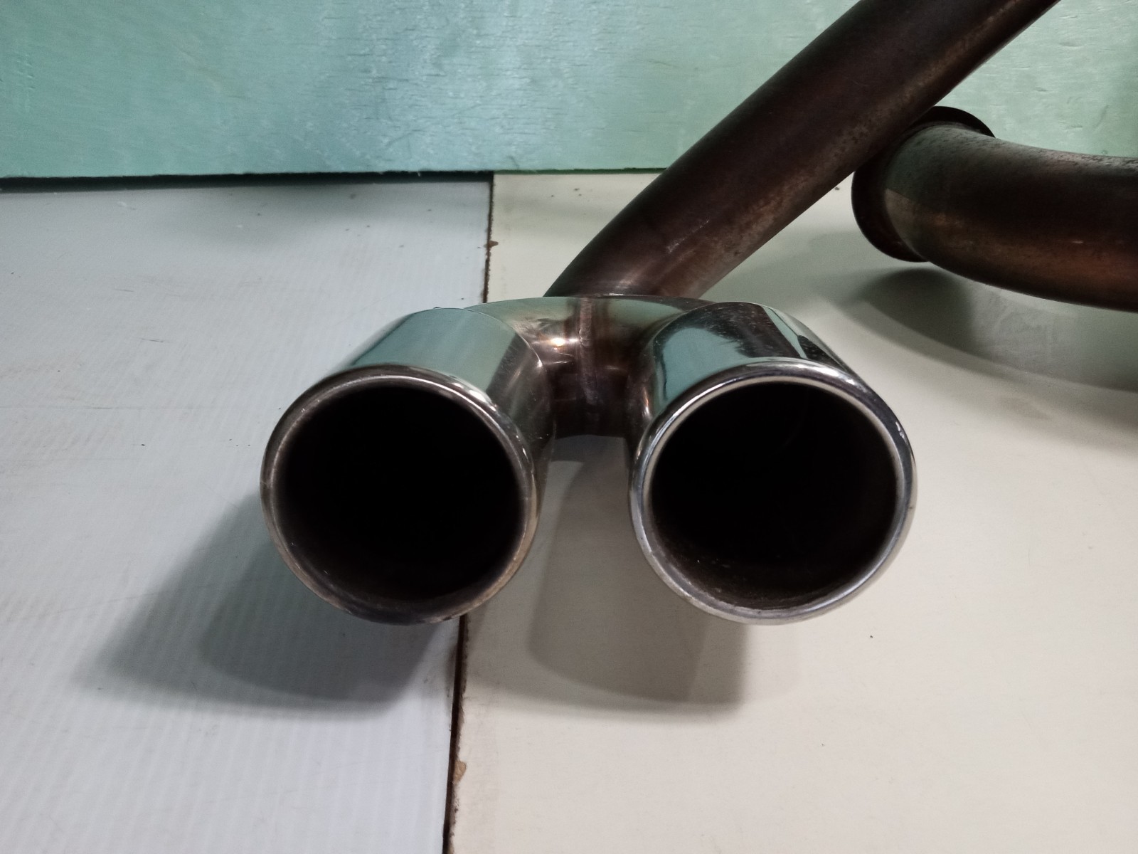 Ferrari 355 Engine  Exhaust Muffler Silencer_Stainless Steel