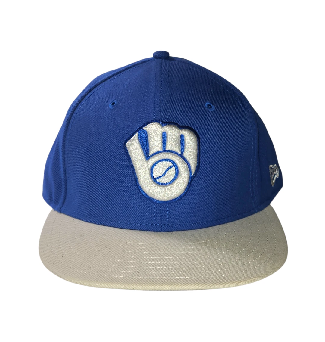 Milwaukee Brewers 7 5/8 Size MLB Fan Cap, Hats for sale | eBay Milwaukee Brewers 7 5/8 Size MLB Fan Cap, Hats for sale | eBay
