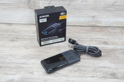 Anker Prime 6-in-1 USB C Charging Station 140W Power Strip 5ft Detachable Cord