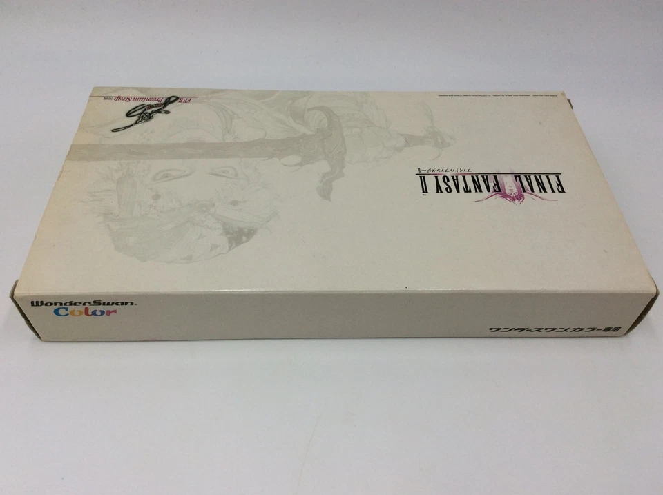 【Falta correa】Consola Bandai Wonder Swan Color FINAL FANTASY 2 Limited en caja Foto 4 de 4