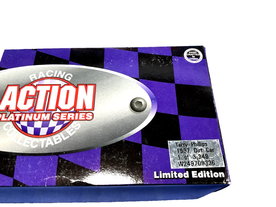 Action Platinum Series 1997, 'Terry Phillips' #68, 1:24, Dirt Car, 1 de 3504, LE Foto 2 de 4