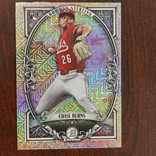 2026 Bowman Chase Burns Mojo Refractor Bowman Sterling  RC BST-10 REDS