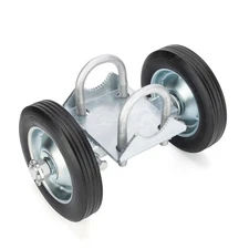 6" Rolling Gate Wheel Carrier Heavy Duty for Driveway Chain Link Fence, Gate ...