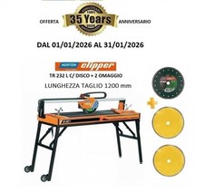 tagliapiastrelle elettrica TR 232 L clipper norton per gres ceramica kit dischi