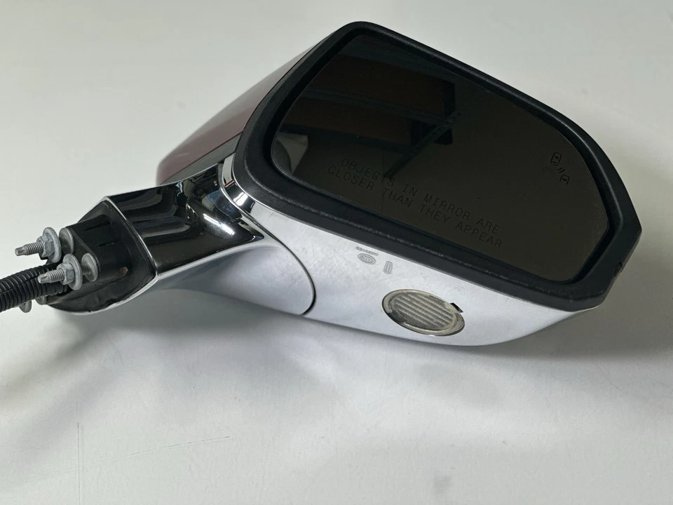 Lincoln MKZ 2013-2016 pasajero Rt atenuación automática espejo eléctrico punto ciego rojo rubí Foto 4 de 4