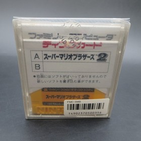 Super Mario Bros 2 Nintendo Famicom Disk System with Manual Japan TESTED