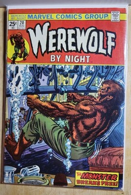 1974 Werewolf By Night #20 Marvel Comics VG 4.0 Bronze Age Horror Russell
