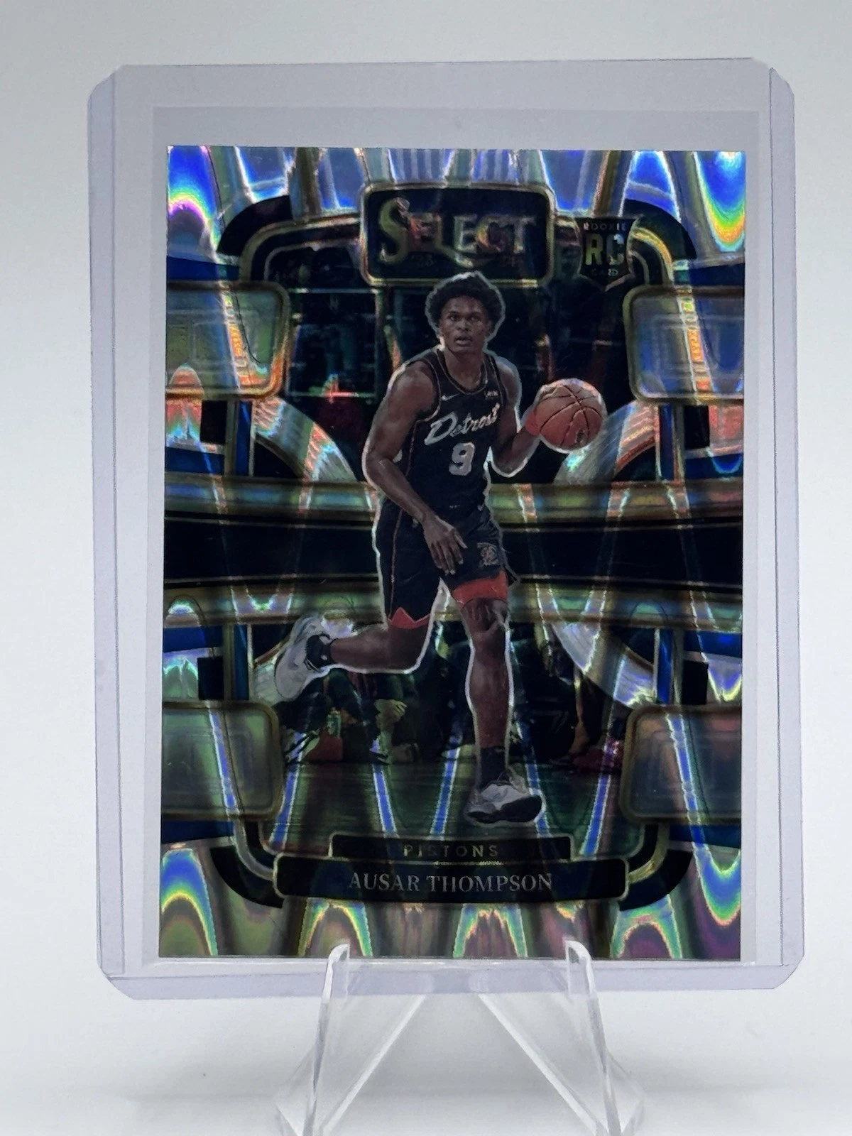 2023-24 Panini Select - Concourse Ausar Thompson #95 Tectonic Prizm (RC)