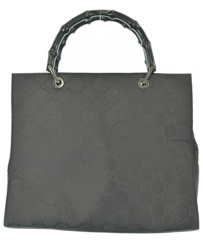 GUCCI Handbag Black Used