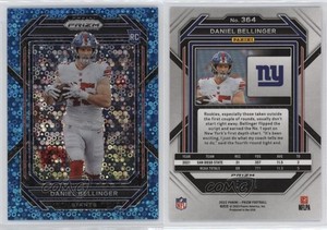 2022 Panini Prizm Rookies No Huddle Blue /79 Daniel Bellinger #364 Rookie RC