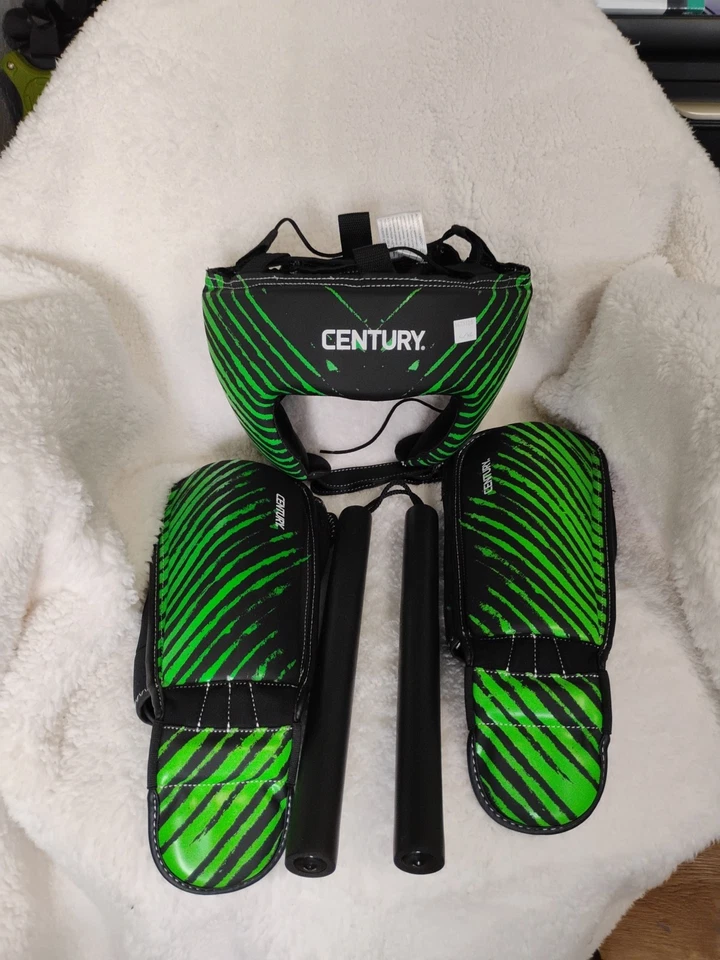 Century 武术陪练装备套装带头饰和垫子男式 L/XL — 第 2/4 张图片