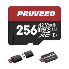 256GB A2 U3 V30 4K UHD High Speed Micro SDXC Memory Card with Adapter and Car...
