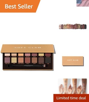 Soft Glam 14 Shade Eyeshadow Palette - Effortlessly Create Stunning Looks