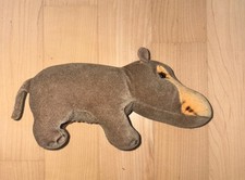 Steiff Nilpferd, wahrscheinlich Mockie, 70er Jahre, guter Zustand
