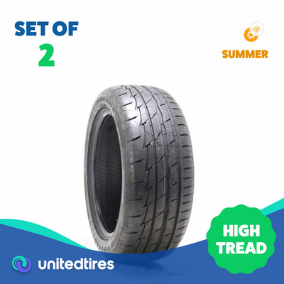 Set of (2) Driven Once 225/50R17 Firestone Firehawk Indy 500 94W - 9.5/32