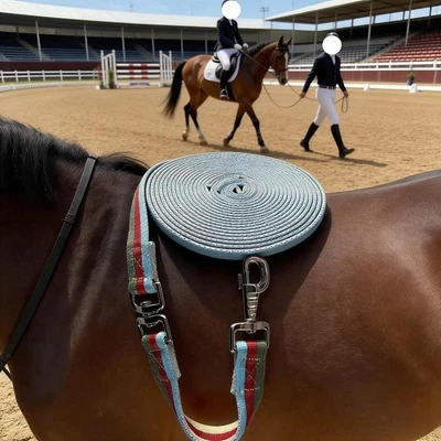 Lunge Line for Horses, Show Training, Daily Use, Comfort Grip - Bild 1 von 4