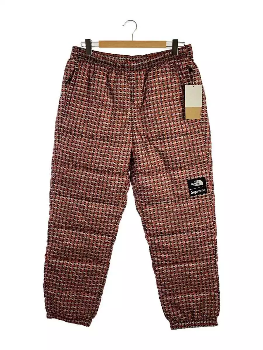 Supreme × Pantalon THE NORTH FACE rouge L Occasion