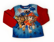 Paw Patrol boys size 8 Nickelodeon pajama sleep pullover shirt