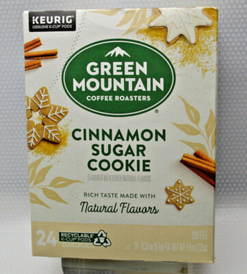 24 Green Mountain KEURIG Flavored Coffees K-CUP Pods Various flavors available. 