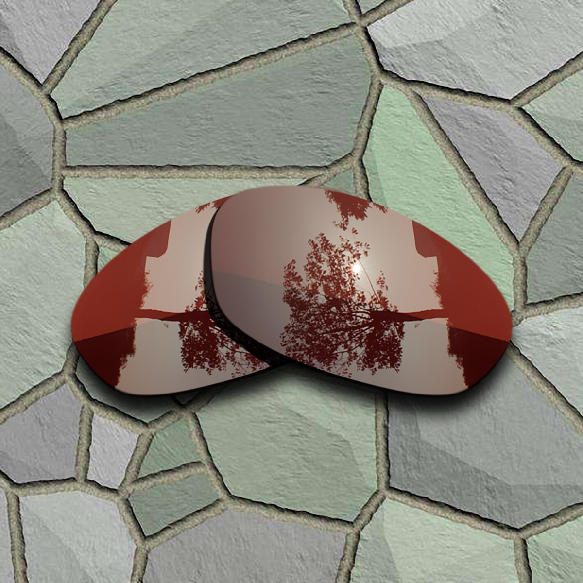 Bronze Brown Polarized Lenses Replacement for-Oakley Twenty Bronze Brown Polarized Lenses Replacement for-Oakley Twenty