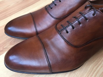 santoni darian cap toe oxford