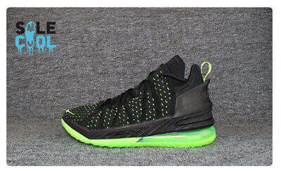 Nike LeBron XVIII 18 Dunkman Sneakers Black Electric Green Nike LeBron XVIII 18 Dunkman Sneakers Black Electric Green