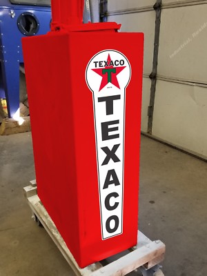 25'' X 6'' Texaco Gas Oil Vinyl Decal Lubester Sides Oil Pump Lubster Restoration