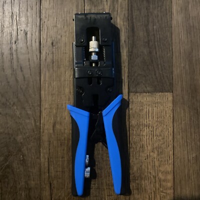 BNC / RCA / F-type Coax Adjustable Compression Tool - Crimper - Professional  N