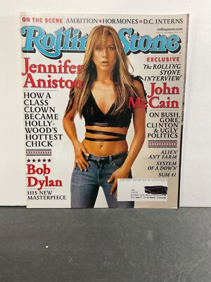 Rolling Stone Magazine Sept/2001 ISSUE # 878 JENNIFER ANISTON COVER BOB DYLAN
