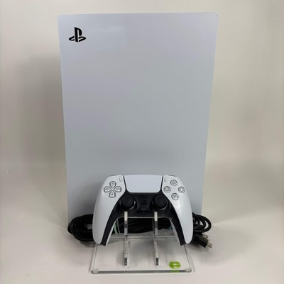 Sony PlayStation 5 Disc Edition PS5 825GB White Console Gaming System CFI-1015A