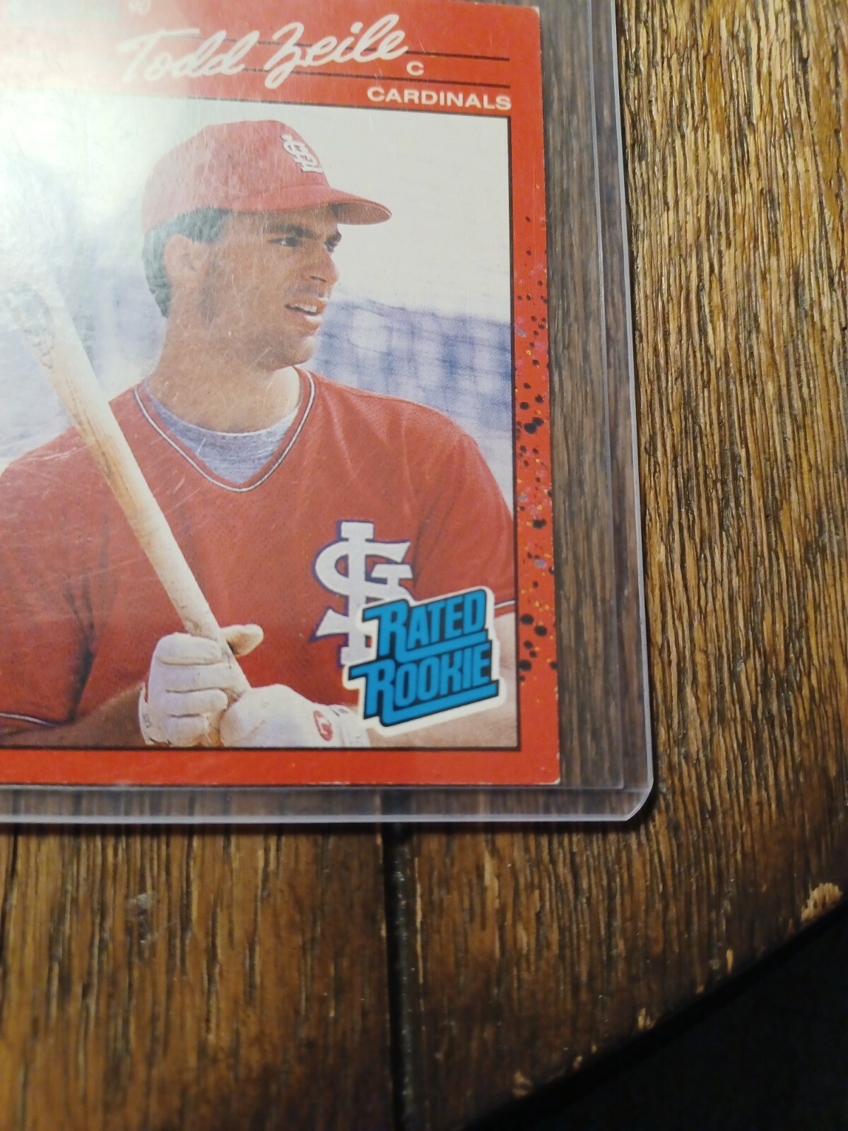 Rare* 1990 Donruss Todd Zeile Rated Rookie Error Card not Dot after Inc |  eBay
