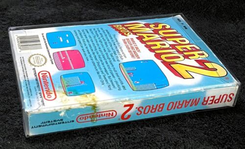 1988 SUPER MARIO BROS. 2 • BOXED • WORKING • VINTAGE NES NINTENDO VIDEO GAMES - Picture 9 of 14