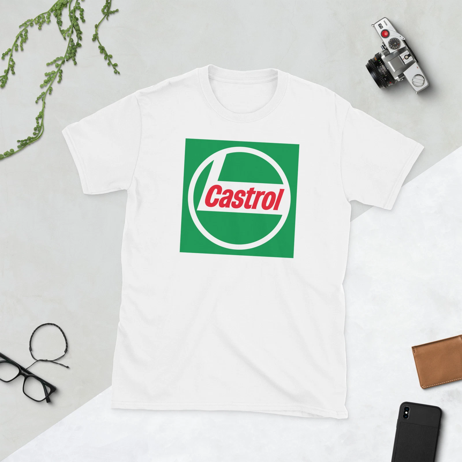 Castrol Oil Short-Sleeve Unisex T-Shirt