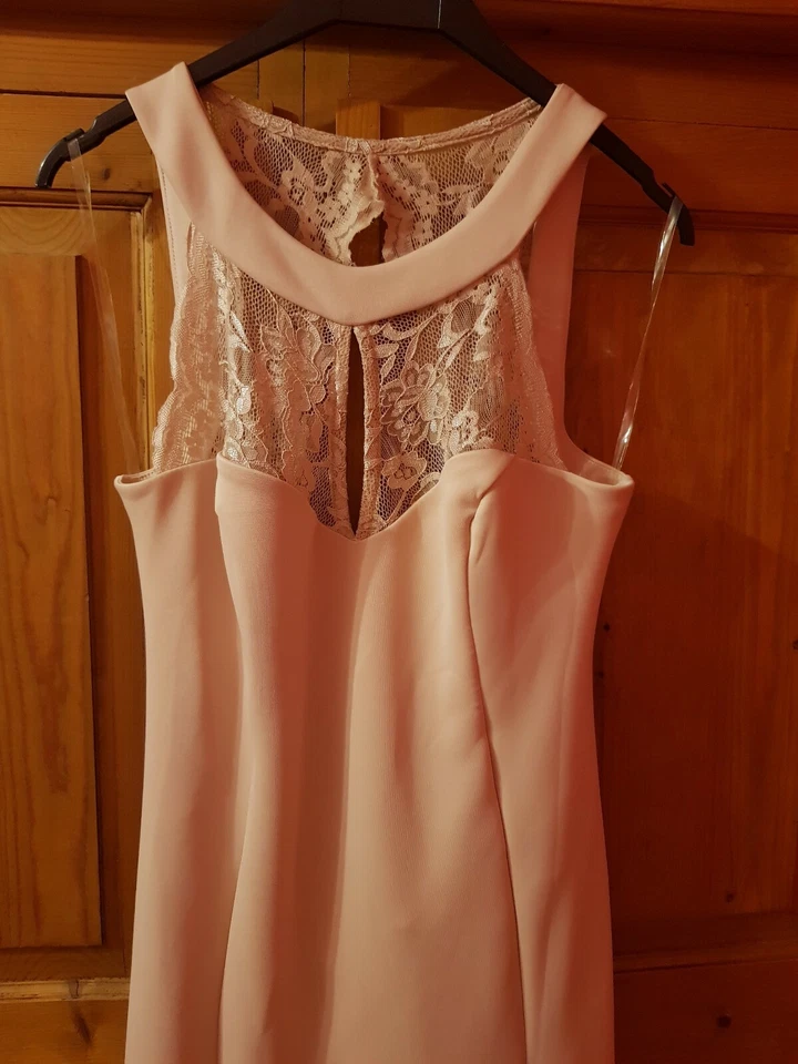 Ladies Size 12 Pink Boutique Dress Bnwt - Image 2 of 4