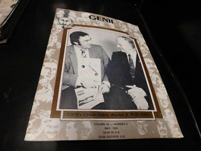 Genii The Conjurors Magic - Magicians Magazine 1982 May Claude Valery Rochat