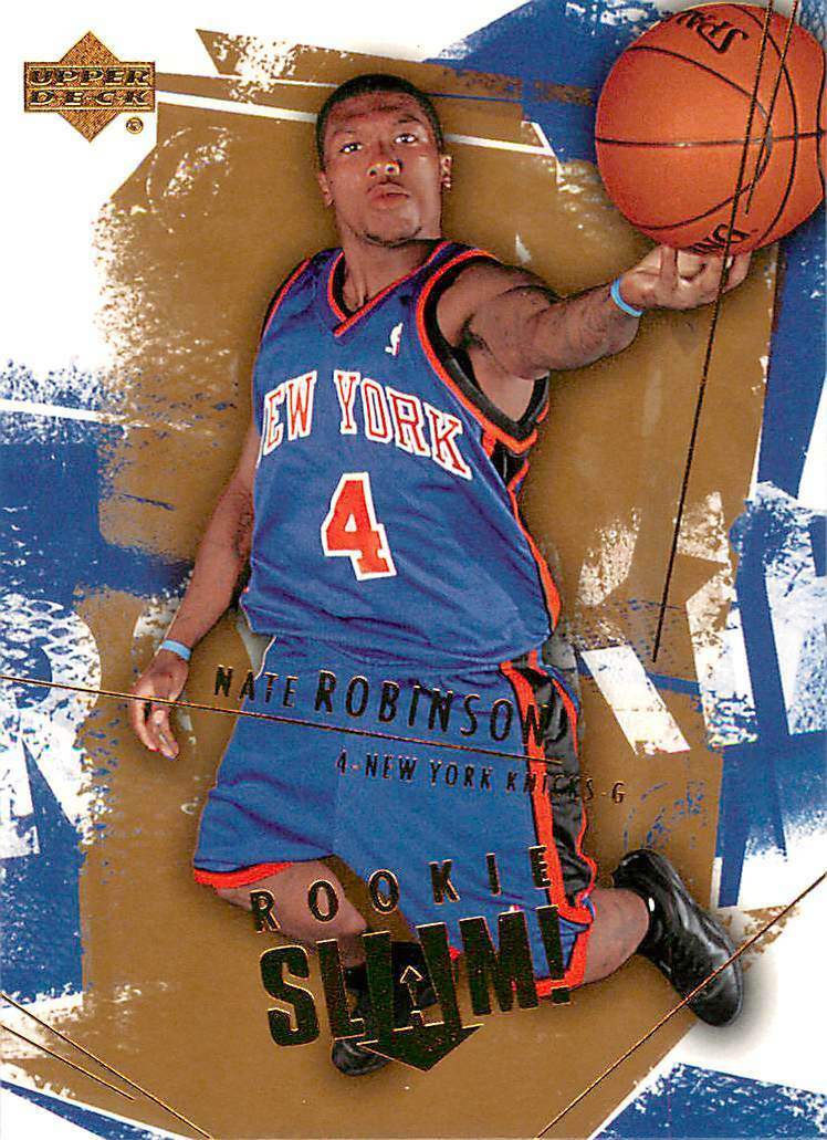 NATE ROBINSON 2005-06 Upper Deck ROOKIE SLAM RC #115 Knicks | eBay