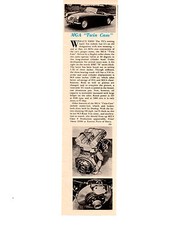 1958 Mga Twin Cam Original Smaller Article Ad